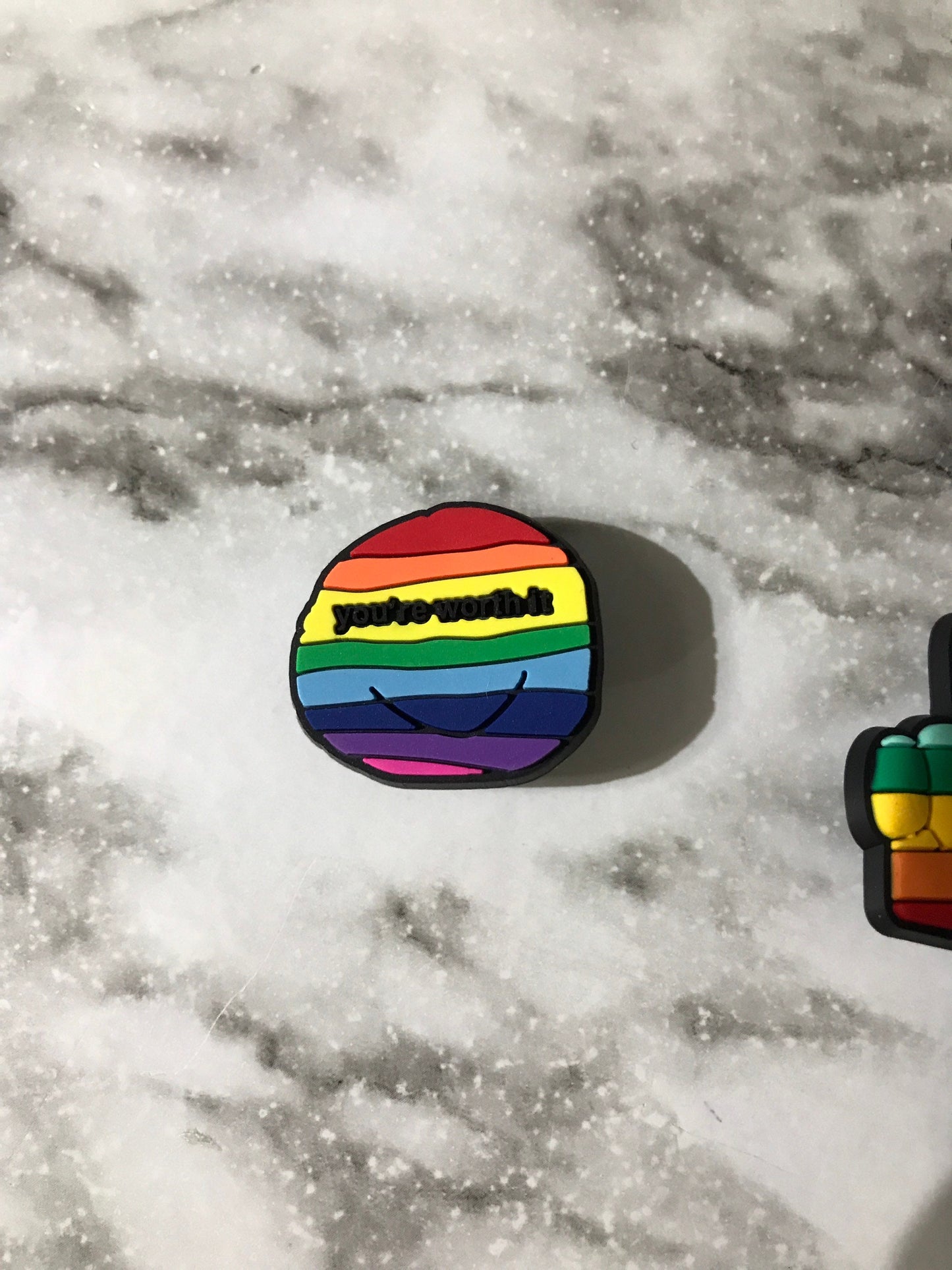 pride themed Special Shoe Charms, Rainbow charm, Custom Shoes, Accessories, party, birthday gifts, Shoe Charms, Charm Accessories for clogs,