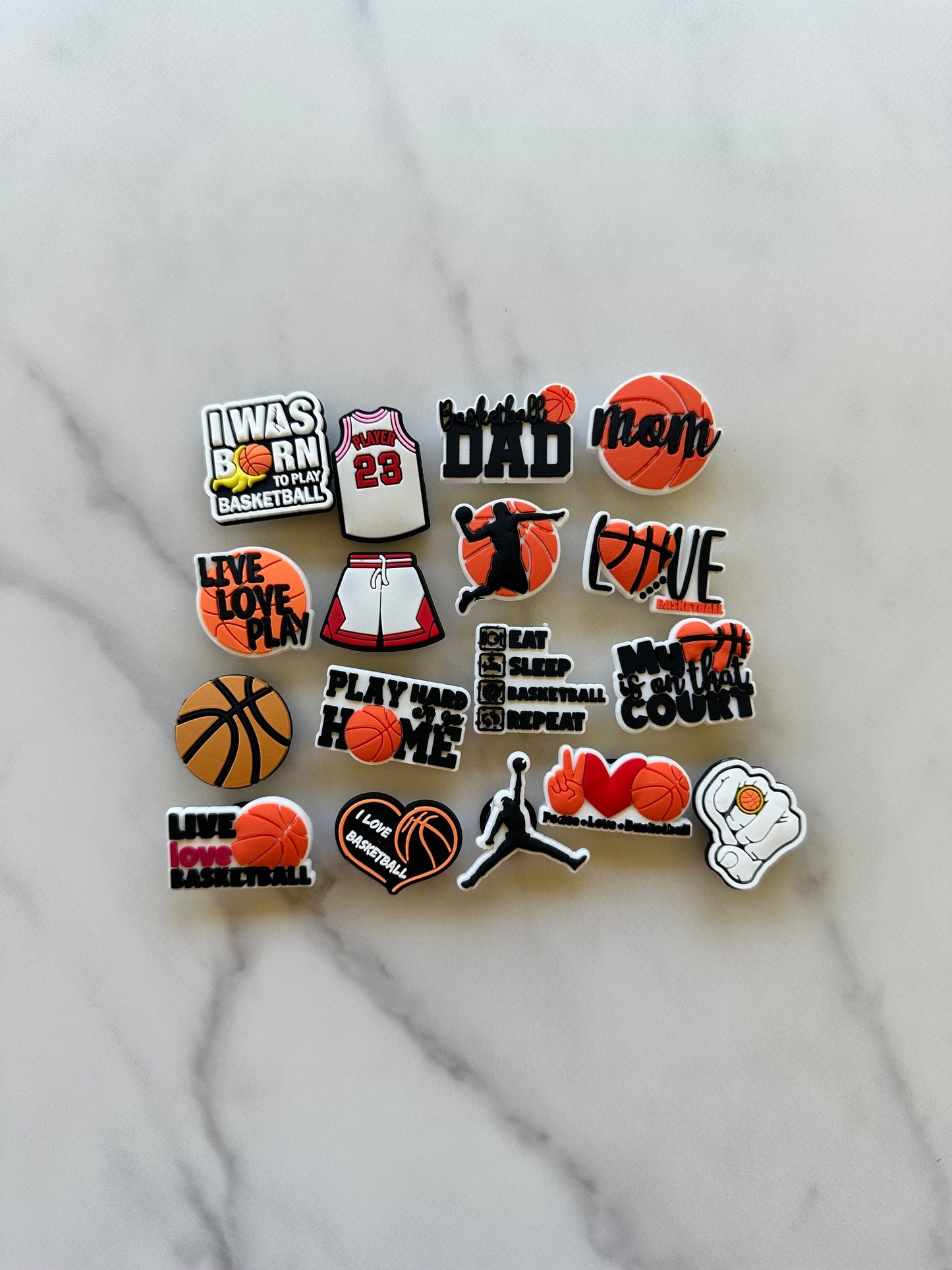 basketball charms for crocs, basketball  shoe charms, basketball lover charms for crocs, unisex basketball clog charms, basketball hoop