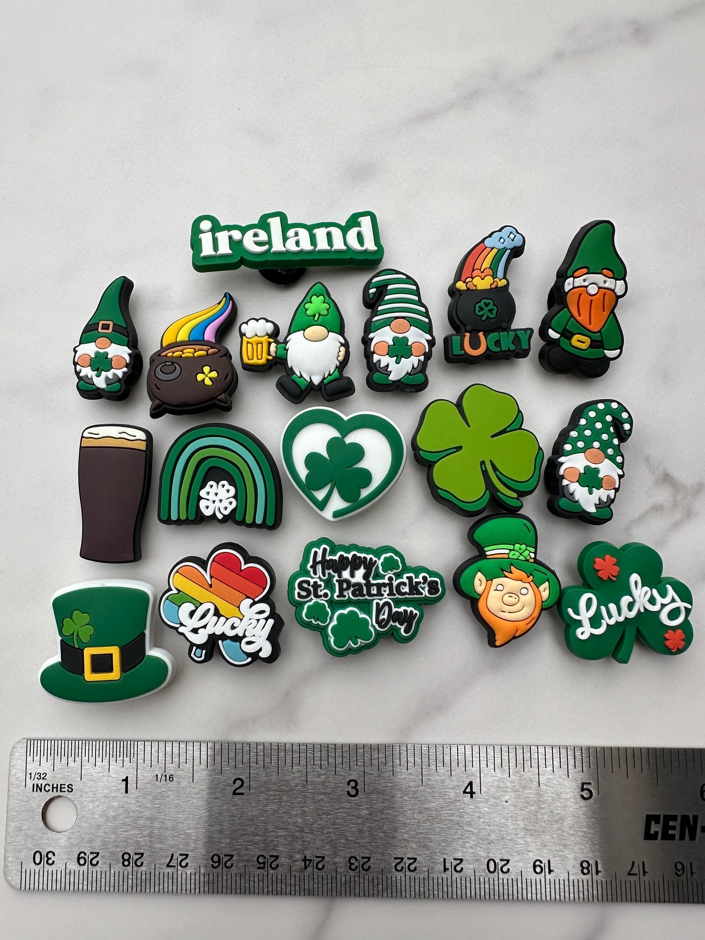 St. Patrick&#39;s day shoe charms, Irish pride shoe charms, croc and clog compatible shoe charms, trending charms, popular charms, new popular